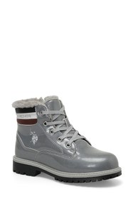 Resim U.S. Polo Assn. WONAS 3PR Gri Kız Çocuk Worker Bot 