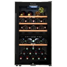 Resim La Sommeliere ECS512Z Çift Isılı Service Solo Şarap Dolabı - 49 Şişe 