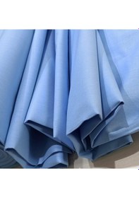 Resim Akfil Hase Patiska Kumaş En 240Cm 63 Tel Naturel %100 Pamuk Mavi (508315376) 