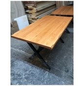 Resim Bintaşmobilya Kayın Rengi Kütük Masa-130X80.Cm 
