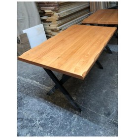 Resim Bintaşmobilya Kayın Rengi Kütük Masa-130X80.Cm 