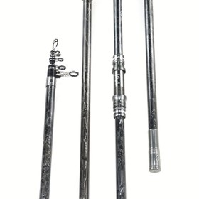 Resim Ağır Hizmet Karbon Fiber Teleskopik Balıkçılık Çubukları - 3.6m, 3.9m, 4.2m, 4.5m | Spincasting ve Casting | Dayanıklı ve Hafif | Deniz, Göl ve Baraj Balıkçılığı için İdeal 