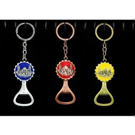 Resim Metal Ayasofya Anahtarlık Ve Açacak Model 2 