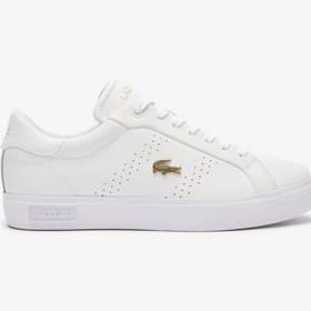 Resim Lacoste Powercourt 2.0 Kadın Beyaz Sneaker 