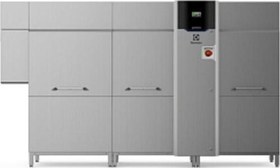 Resim Professional Konveyörlü Bulaşık Makinası Çoklu Durulamalı, 250 Sepet/saat EMR25NELEW 