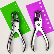 Resim ANNIKEEY 3mm/6mm Çok Fonksiyonlu Delgeç, Manuel DIY Kağıt Delme Makinesi, Bir Seferde 8 Sayfaya Kadar Kesim Yapar, Dayanıklı Metal Yapı ve Ergonomik Kaymaz Tutma, Parlak Yeşil & Mor Tasarım, El İşleri, Ofis ve Ev Kullanımı İçin İdeal, Kağıt Delme Makinesi 