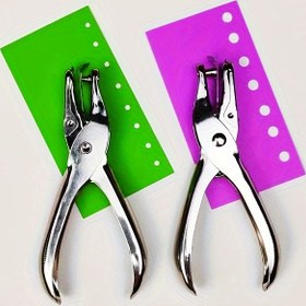 Resim ANNIKEEY 3mm/6mm Çok Fonksiyonlu Delgeç, Manuel DIY Kağıt Delme Makinesi, Bir Seferde 8 Sayfaya Kadar Kesim Yapar, Dayanıklı Metal Yapı ve Ergonomik Kaymaz Tutma, Parlak Yeşil & Mor Tasarım, El İşleri, Ofis ve Ev Kullanımı İçin İdeal, Kağıt Delme Makinesi 