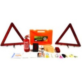 Resim Ts005 Trafik Seti Ultra Plastik Kutu Kare 1kg Yangın Söndürcülü Ultra Set Hırdavat Gzd111112 