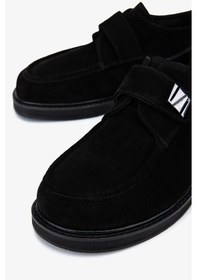 Resim Valmenti Kadın Hakiki Deri Siyah Süet Casual Ayakkabı 51 11071 Bn Ayk Sk25-26 Sıyah Suet Siyah 