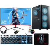 Resim Turbox Tx6607 i7 4770 32GB Ram 1TB SSD 8GB RX580 24.5 inç FHD 100Hz Oyun Hazır Sistem 