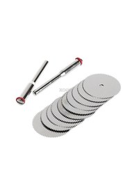 Resim Matkap Ucu Seti Cam Kesme Aparatı Mini 25 Mm 12 Tane Kıl Testere 