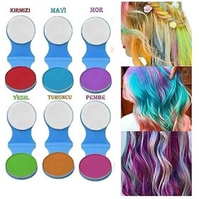 Resim 6'lı Geçici Saç Tebeşiri Seti 002 Beyonce 