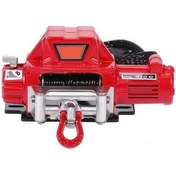 Resim Supermarket1 1/10 Rc Araçlar İçin Kırmızı Kurtarma Vinç - Yüksek Kapasiteli, Çamurda Çekme 