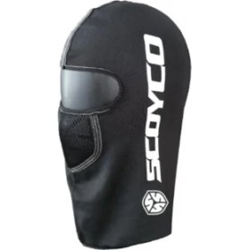 Resim Motosiklet ve Bisiklet Balaklava Motor Termal Maske Yüz Koruma Siyah 