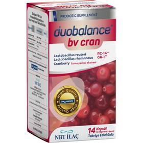 Resim NBT İLAÇ Duobalance Bv Cran 14 Kapsül 