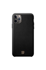 Resim Spigen iPhone 11 Pro Kılıf La Manon Câlin Premium Deri Tasarım Chic Black - 077CS27116 