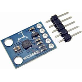 Resim Koodmax-3 Eksen Pusula Sensörü Hmc5883L Gy-273 - Manyetik Alan Sensörü 