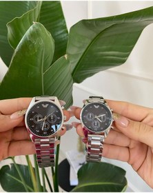Resim ÇENÇEN Çift Saatleri Trend Moda Çelik Sevgili Kol Saatleri 