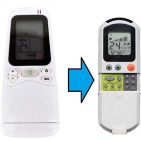 Resim AİRKOOL Klima Kumandası-Eşdeğer 