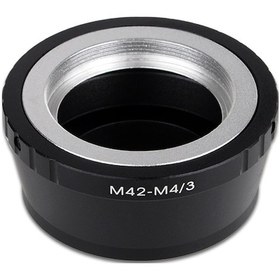 Resim Olympus Micro 4/3 (M4/3) için M42 Lens Adaptörü 