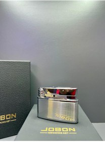 Resim Jobon Ibelo Model Retro Tasarım Çelik Gövde Benzinli Çakmak 