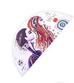 Resim Biggdesign Aşk Yuvarlak Plaj Havlusu 