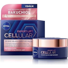 Resim Nıvea Cellular Expert Lift Gelişmiş Yaşlanma Karşıtı Gece Kremi 50 Ml X 3 Adet 