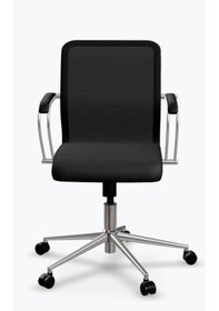 Resim Ergolife Sit 8 Ofis Koltuğu Tekerlekli, Yükseklik Ayarlı, Siyah, Bilgisayar Sandalyesi-ed.55.1.2a2 Siyah 