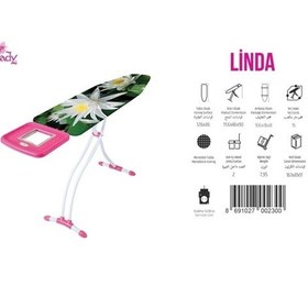 Resim Lady Linda Ütü Masası Monoblok Tabla 156x46x90 