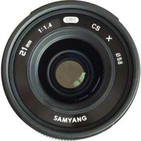Resim Samyang 21 mm F/1.4 Ed As Umc Cs Lens 