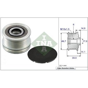Resim Alternatör Kasnağı 535005010 Sprınter 00-06 Vıto 5117591aa A6111550315 