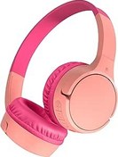 Resim Belkin SoundForm Çocuklar için Dahili Mikrofonlu Kablosuz Kulak Üstü Kulaklık, Çevrimiçi Öğrenme, Okul ve Seyahat için iPhone, iPad, Galaxy ve Diğer Cihazlarla Uyumlu - Pembe 
