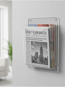 Resim Pleksia DUVAR TİP GAZETELİK DERGİLİK 