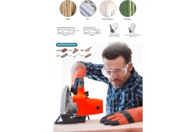Resim Assur 1400W Elektrikli 185 mm Daire Testere Makinesi 