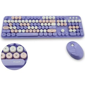 Resim Epilons Mofii Mor Sweet Dm Klavye Mause Set ZENVIA-TG4356 