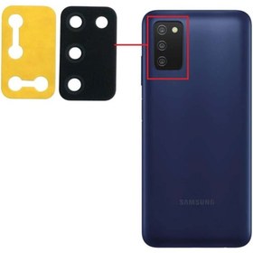 Resim indirimplus Samsung Galaxy A03S Kamera Camı Kamera Lensi Cam Sm A037F 