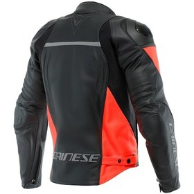 Resim Dainese Racing 4 Deri Ceket Kırmızı - Siyah 