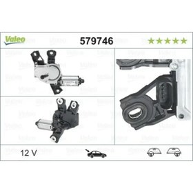Resim Valeo SILECEK MOTORU ARKA TIGUAN 07 GOLF V 0409 PASSAT 0611 