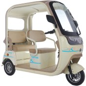 Resim TAKTAS SU5 3 TEKERLİ ELEKTRİKLİ TENTELİ MOPED 