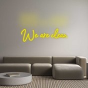 Resim Özel Tasarım : We are clean 