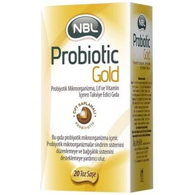 Resim NBL Probiotic Gold Takviye Edici Gıda 20 Toz Saşe 