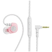 Resim Springsun Qkz Sk5 Kulak İçi Kablolu Kulaklık - 3.5mm Mikrofonlu Kumandalı, 10mm Sürücü Ünitesi, Pembe Qkz Sk5 