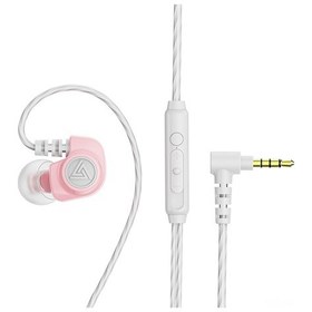 Resim Springsun Qkz Sk5 Kulak İçi Kablolu Kulaklık - 3.5mm Mikrofonlu Kumandalı, 10mm Sürücü Ünitesi, Pembe Qkz Sk5 