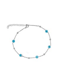 Resim Eva Pırlanta Nazar Bileklik 718521 Silver 