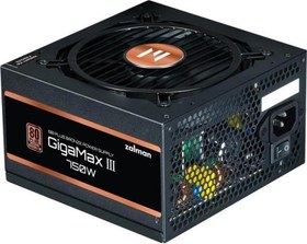 Resim Zalman Zm750-gv3 (gıgamaxııı 750w) +80 Plus Bronze Gen5 Yüksek Koruma Devre Tasarımı Güç Kaynağı 