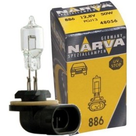 Resim Narva 12V H27 50W Pgj13 Ampul Egri Soket 504630936 