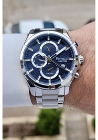 Resim Ferrucci Fcıste340 Erkek Kol Saati Gümüş 