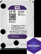Resim Western Digital Purple 2TB 7-24 64MB SATA3 Hard Disk Western Digital