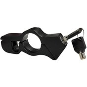 Resim Dianziye Alüminyum Alloy Motor Bisiklet Kilitleri - Universal 1.5 İnç Tutamacı, Anti Çalım, Kol Sağlama, Taşınabilir, Siyah 