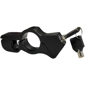 Resim Dianziye Alüminyum Alloy Motor Bisiklet Kilitleri - Universal 1.5 İnç Tutamacı, Anti Çalım, Kol Sağlama, Taşınabilir, Siyah 